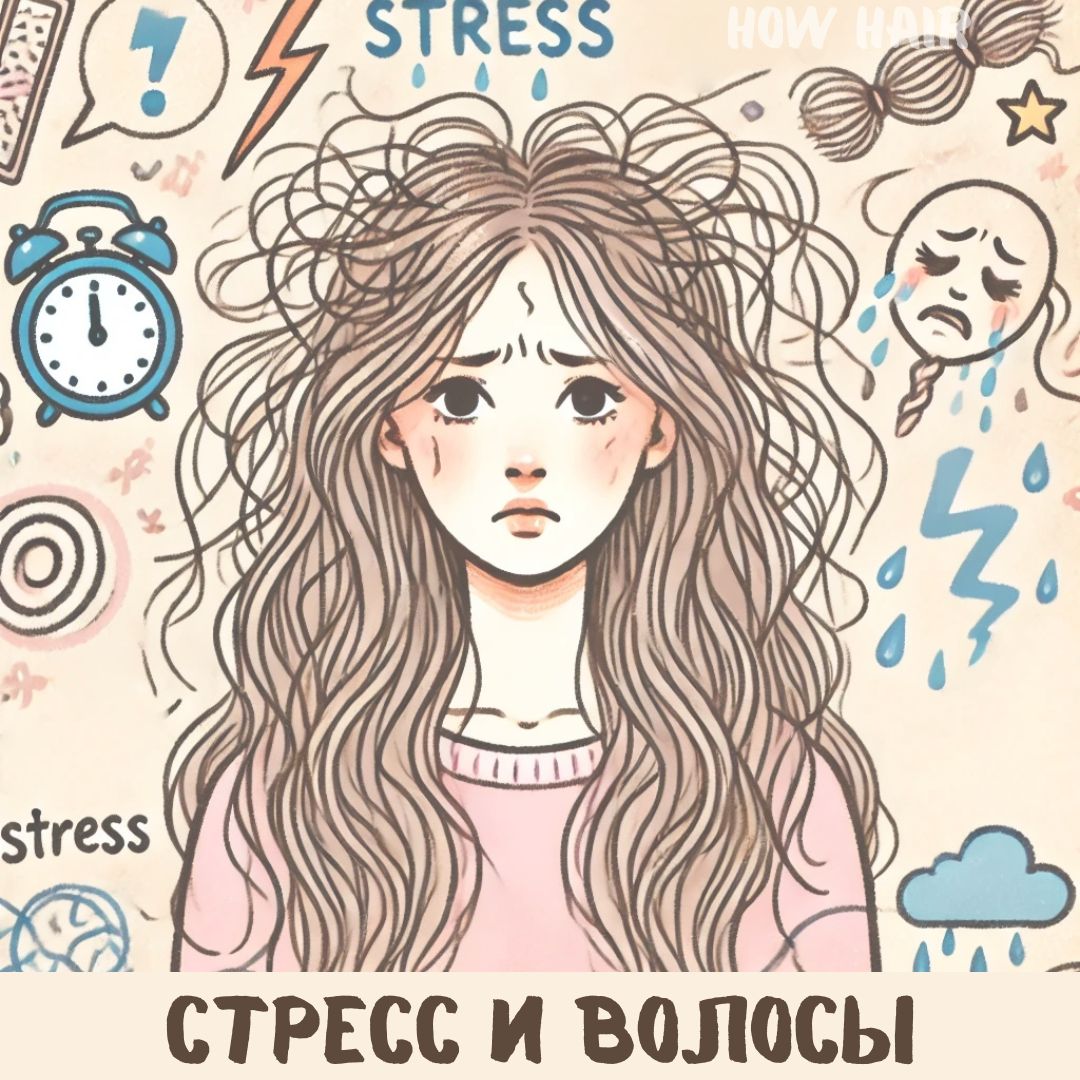 Стресс и волосы