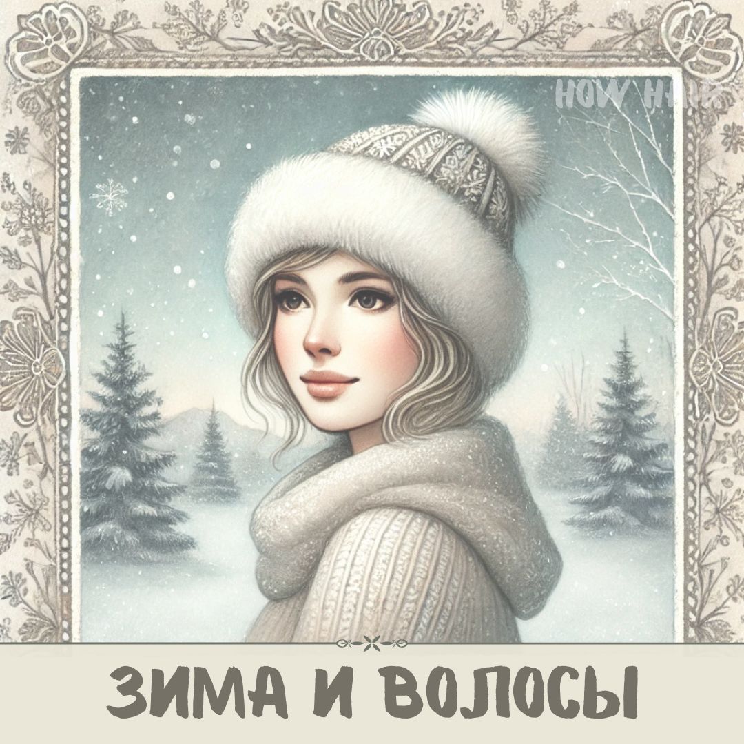 Зима и волосы